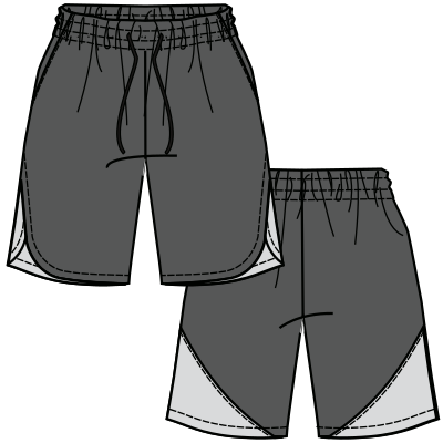 Mens basketball hotsell shorts sewing pattern